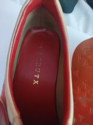 Zapatillas Farrutx rosas y rojas