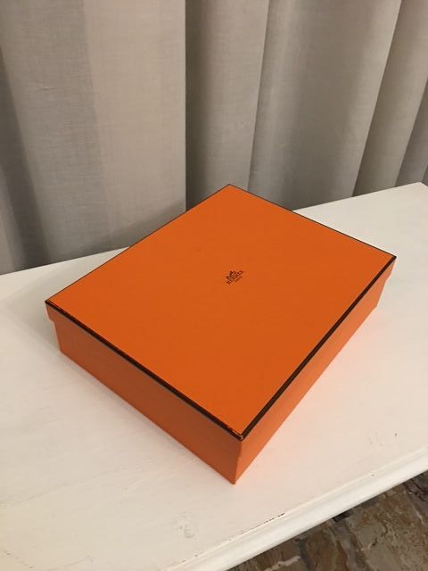 Scatola Hermes Arancione Originale