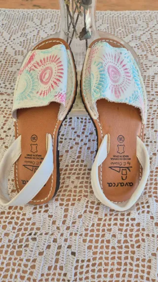 Avarcas Multicolor Talla 36