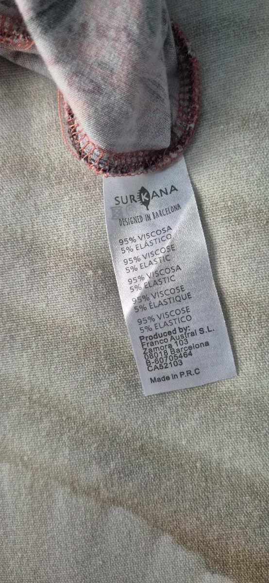 Vestido Surkana estampado