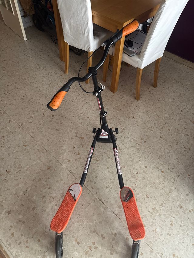 Patinete 3 ruedas naranja