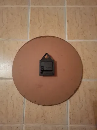 Reloj de pared vintage con diseño de carruaje