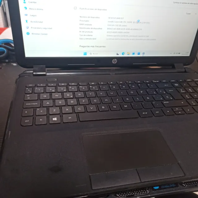 Portátil HP 250 G2 Intel Celeron 8GB RAM