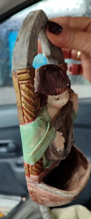 Pilita de Angelito para agua bendita:3€