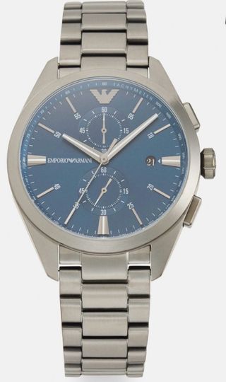 Reloj Emporio Armani Claudio Cronógrafo Azul