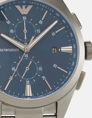 Reloj Emporio Armani Claudio Cronógrafo Azul