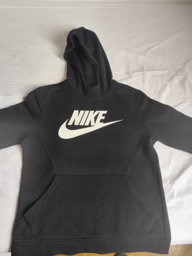 Sudadera Nike Negra Talla 147-158 cm