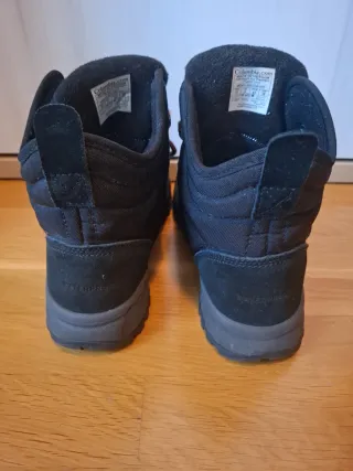 Botas Columbia Negras y Rojas