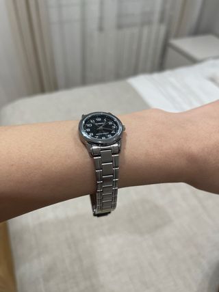 Reloj Casio Plata y Negro