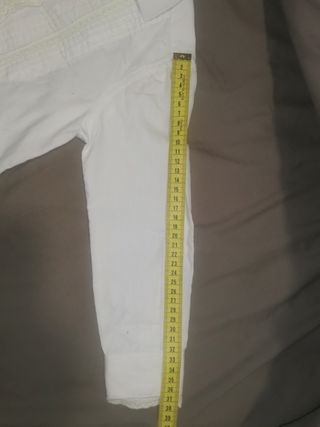 Camisa traje campero blanca