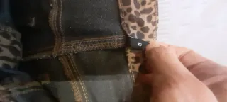 Pantalón estampado animal print Calzedonia Talla X