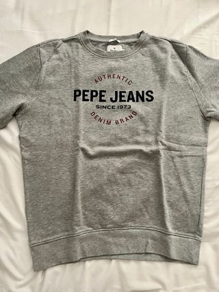 Sudadera Pepe Jeans Gris Talla M
