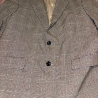 Blazer Zara Gris Talla 54