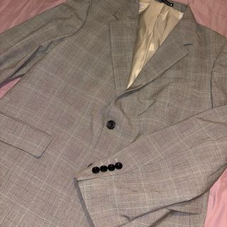 Blazer Zara Gris Talla 54