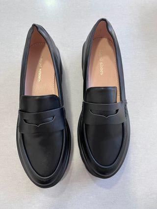 Mocasines negros nuevos T38-41