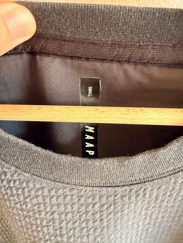 Sudadera MAAP Hombre Talla S Gris