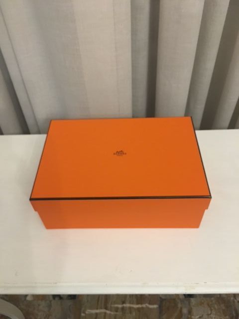 Scatola Hermes originale arancione
