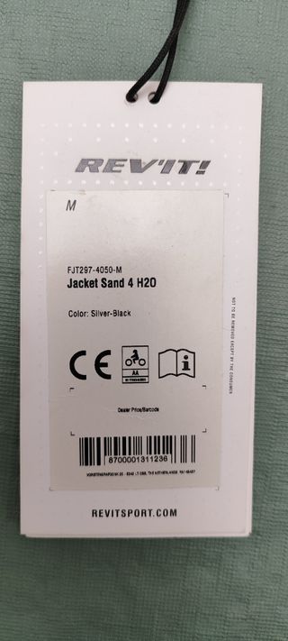 Chaqueta Moto Revit Sand 4 H2O Talla M