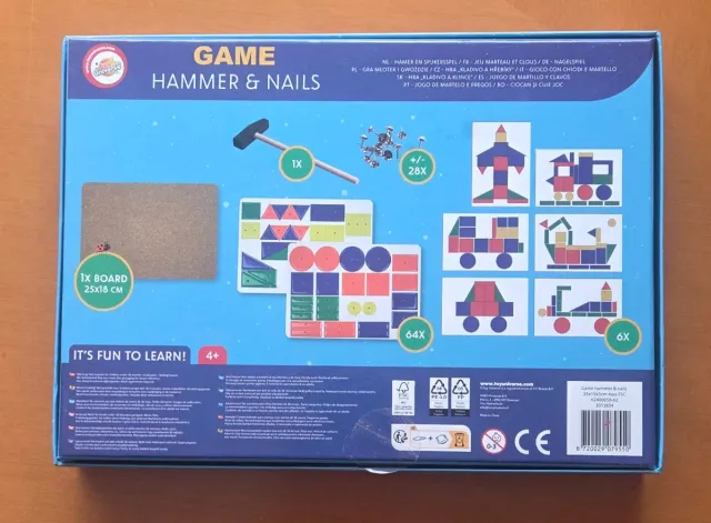 Juego de construcción Hammer & Nails