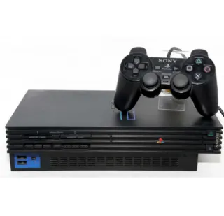 Consola Sony PS2 Negra + Mando