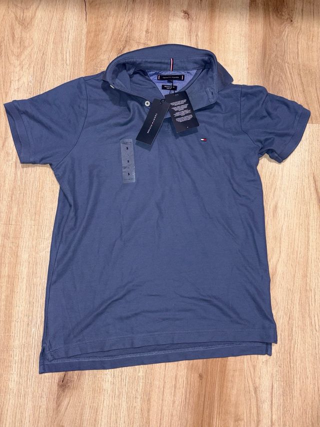 Polo Tommy Hilfiger Azul Talla S Nuevo