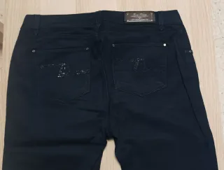 Pantalón Zara Woman azul marino