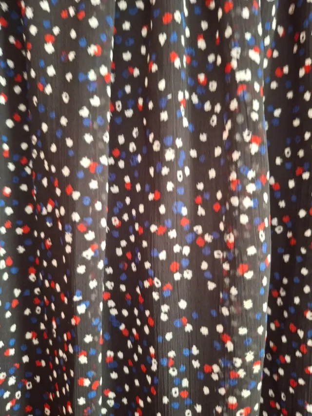 Falda corta verano topitos