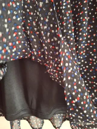 Falda corta verano topitos