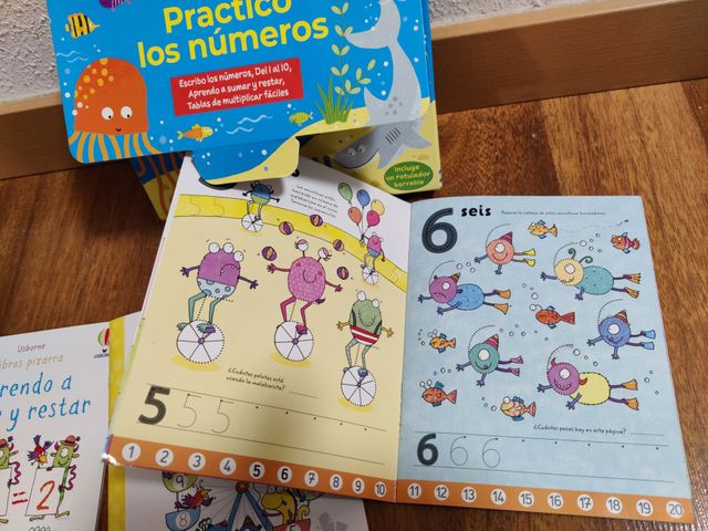 Practico los números