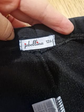Pantalone nero Jebellina taglia 10-12 anni nuovi