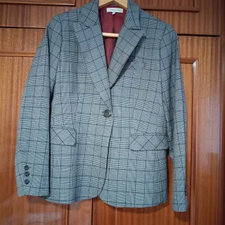 Americana Trucco Gris y Negra