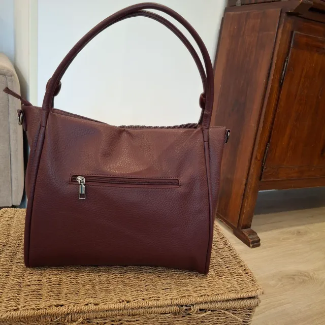 Bolso Burdeos Nuevo