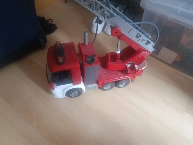 Camión Bomberos Juguete Escalera Extensible