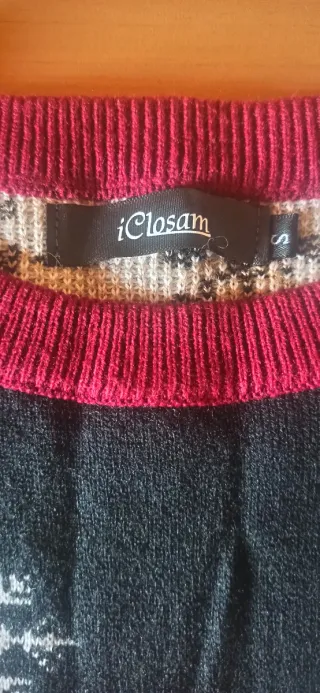 Maglia natalizia iClosam con renna di ottima quali