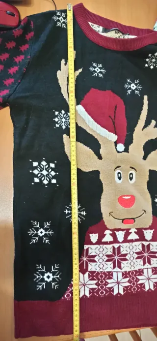 Maglia natalizia iClosam con renna di ottima quali