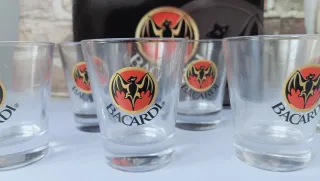 Set 6 Bicchieri Rum Bacardi