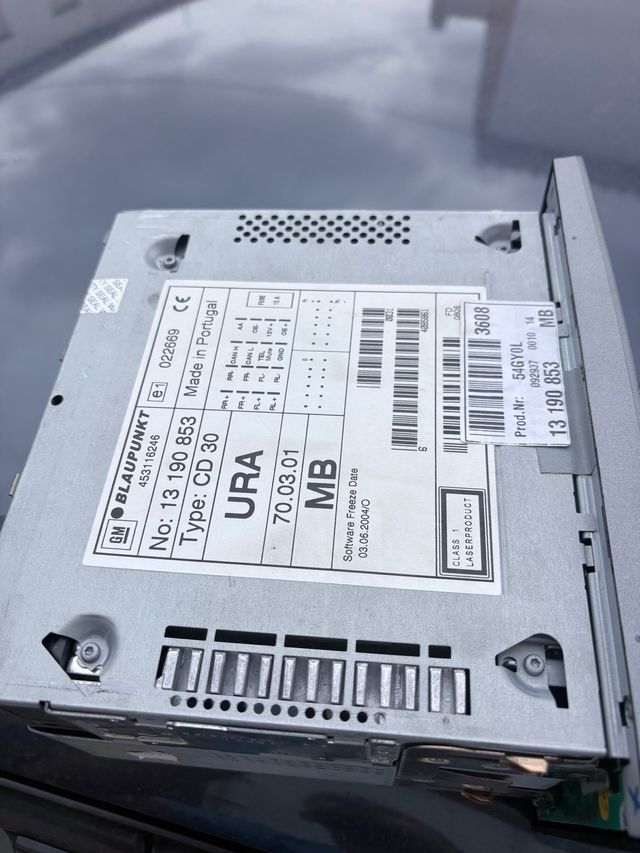 Radio CD 30 Opel Original