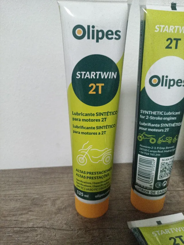 Lote 10 Aceites 2T Olipes STARTWIN 125ml