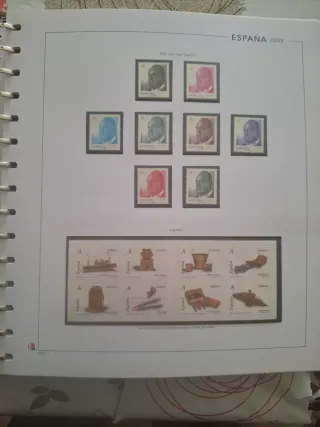 Hojas Unifil 2008-2012 5 an̈os completos hojas