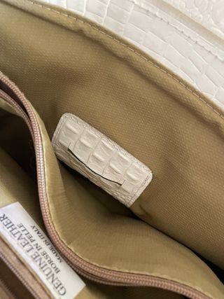 Borsa Genuine  Leather Donna Bianca