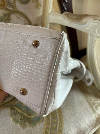 Borsa Genuine  Leather Donna Bianca