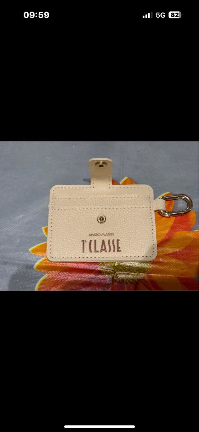 Alviero Martini 1 Classe portacarte beige