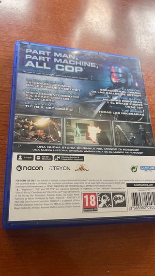 Robocop Rogue City PS5