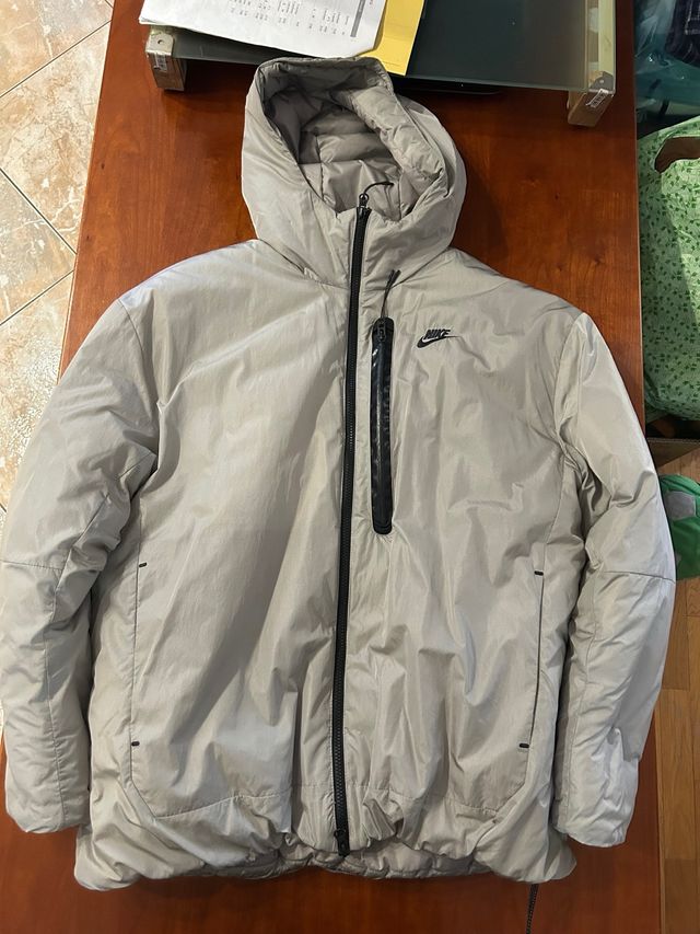 Piumino Nike Tech Beige Uomo