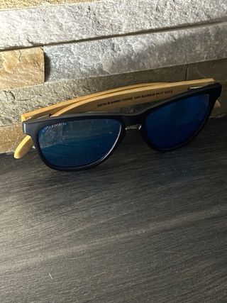 Gafas de sol polarizadas de bambú