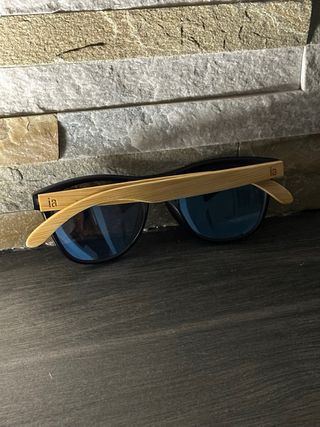 Gafas de sol polarizadas de bambú