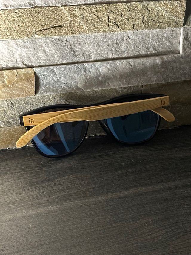 Gafas de sol polarizadas de bambú