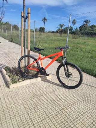 Bicicleta Rockrider Naranja