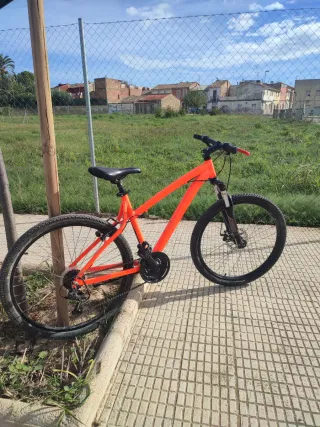 Bicicleta Rockrider Naranja