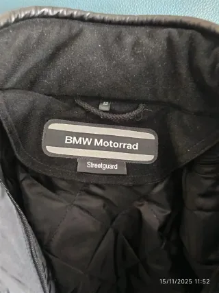 Chaqueta Moto Negra y Gris Talla L